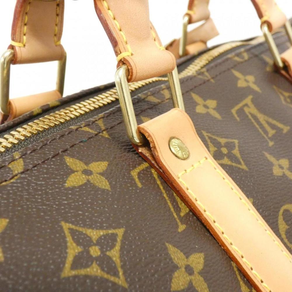 LOUIS VUITTON Brown Monogram Boston Bag - Picture 5 of 10